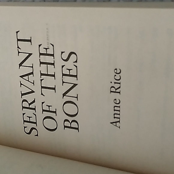 (10/$10) Servant of the Bones by Anne Rice - Picture 3 of 4